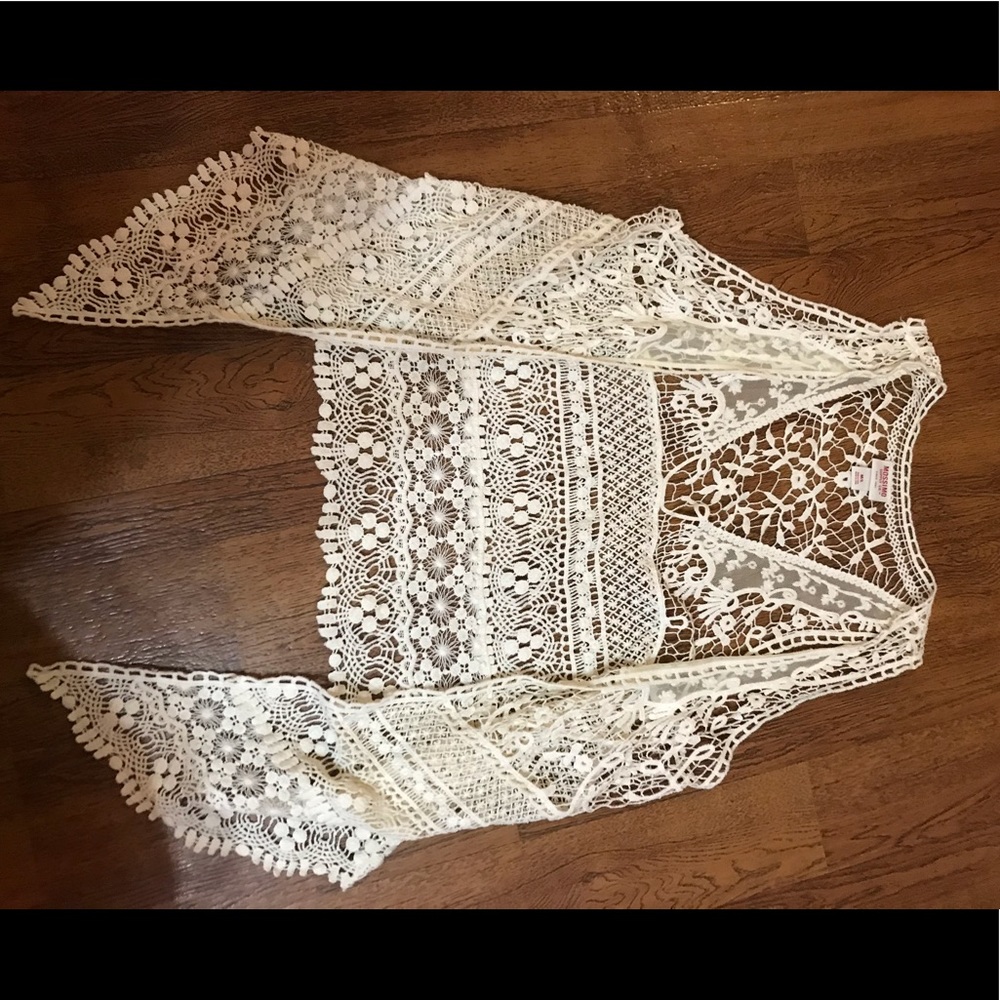 Crochet type vest